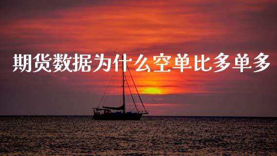 期货数据为什么空单比多单多_https://m.15771688.com_期货手续费_第1张