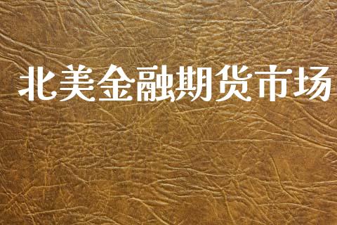 北美金融期货市场_https://m.15771688.com_期货开户_第1张