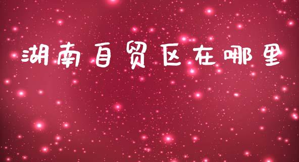 湖南自贸区在哪里_https://m.15771688.com_期货开户_第1张