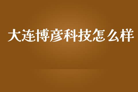 大连博彦科技怎么样_https://m.15771688.com_期货手续费_第1张