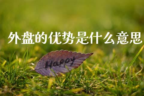 外盘的优势是什么意思_https://m.15771688.com_期货开户_第1张