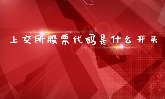 上交所股票代码是什么开头_https://m.15771688.com_道指实时行情_第1张
