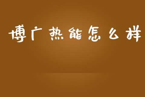 博广热能怎么样_https://m.15771688.com_期货手续费_第1张