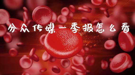 分众传媒一季报怎么看_https://m.15771688.com_期货手续费_第1张