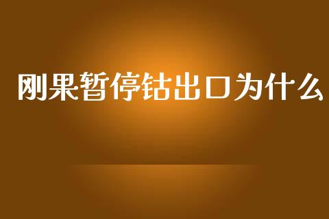 刚果暂停钴出口为什么_https://m.15771688.com_期货开户_第1张