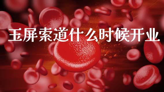 玉屏索道什么时候开业_https://m.15771688.com_期货开户_第1张