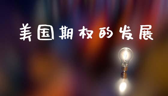 美国期权的发展_https://m.15771688.com_美国道指_第1张