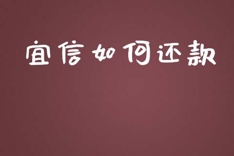 宜信如何还款_https://m.15771688.com_期货手续费_第1张